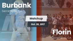 Matchup: Burbank  vs. Florin  2017