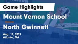 Mount Vernon School vs North Gwinnett  Game Highlights - Aug. 17, 2021