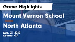 Mount Vernon School vs North Atlanta  Game Highlights - Aug. 23, 2022