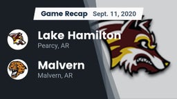 Recap: Lake Hamilton  vs. Malvern  2020