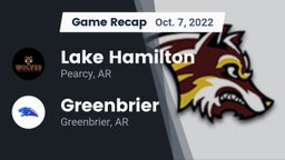 Recap: Lake Hamilton  vs. Greenbrier  2022