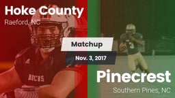 Matchup: Hoke County High vs. Pinecrest  2017