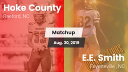 Matchup: Hoke County High vs. E.E. Smith  2019