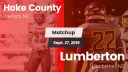 Matchup: Hoke County High vs. Lumberton  2019