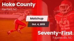 Matchup: Hoke County High vs. Seventy-First  2019
