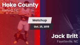 Matchup: Hoke County High vs. Jack Britt  2019