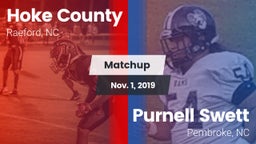 Matchup: Hoke County High vs. Purnell Swett  2019