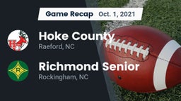 Recap: Hoke County  vs. Richmond Senior  2021