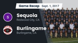 Recap: Sequoia  vs. Burlingame  2017