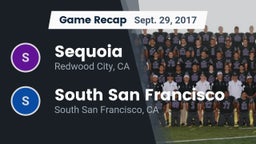 Recap: Sequoia  vs. South San Francisco  2017
