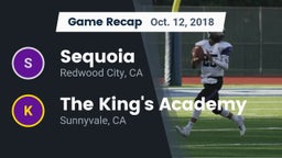Recap: Sequoia  vs. The King's Academy  2018