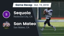 Recap: Sequoia  vs. San Mateo  2018