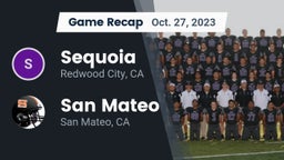 Recap: Sequoia  vs. San Mateo  2023