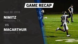 Recap: Nimitz  vs. MacArthur  2016