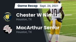Recap: Chester W Nimitz  vs. MacArthur Senior  2021