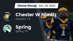 Recap: Chester W Nimitz  vs. Spring  2022