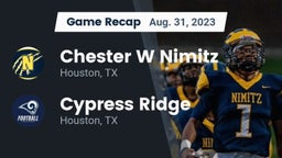 Recap: Chester W Nimitz  vs. Cypress Ridge  2023