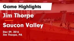 Jim Thorpe  vs Saucon Valley  Game Highlights - Dec 09, 2016