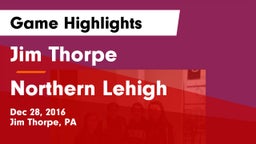 Jim Thorpe  vs Northern Lehigh  Game Highlights - Dec 28, 2016