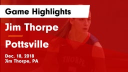 Jim Thorpe  vs Pottsville  Game Highlights - Dec. 18, 2018