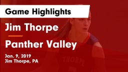 Jim Thorpe  vs Panther Valley  Game Highlights - Jan. 9, 2019