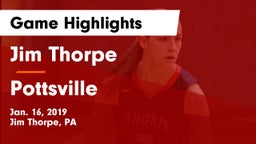 Jim Thorpe  vs Pottsville  Game Highlights - Jan. 16, 2019