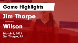 Jim Thorpe  vs Wilson  Game Highlights - March 6, 2021