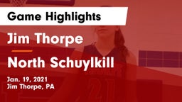 Jim Thorpe  vs North Schuylkill  Game Highlights - Jan. 19, 2021