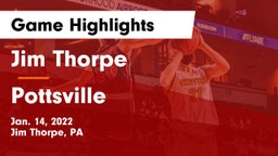 Jim Thorpe  vs Pottsville  Game Highlights - Jan. 14, 2022