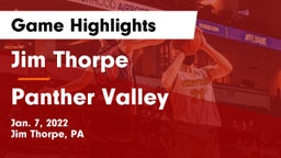 Jim Thorpe  vs Panther Valley Game Highlights - Jan. 7, 2022