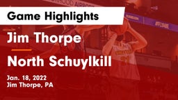Jim Thorpe  vs North Schuylkill  Game Highlights - Jan. 18, 2022