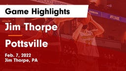 Jim Thorpe  vs Pottsville  Game Highlights - Feb. 7, 2022