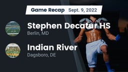 Recap: Stephen Decatur HS vs. Indian River  2022