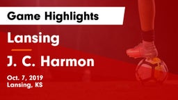 Lansing  vs J. C. Harmon  Game Highlights - Oct. 7, 2019