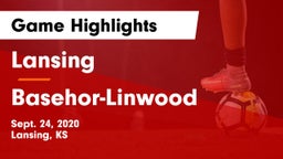 Lansing  vs Basehor-Linwood  Game Highlights - Sept. 24, 2020