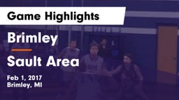 Brimley  vs Sault Area  Game Highlights - Feb 1, 2017