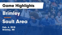 Brimley  vs Sault Area  Game Highlights - Feb. 6, 2018