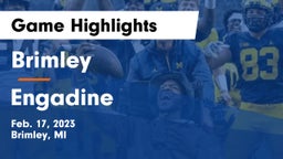 Brimley  vs Engadine  Game Highlights - Feb. 17, 2023
