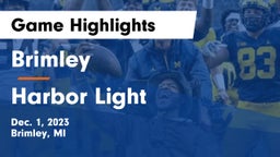 Brimley  vs Harbor Light Game Highlights - Dec. 1, 2023