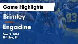 Brimley  vs Engadine  Game Highlights - Jan. 9, 2024