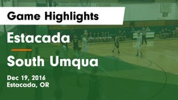Estacada  vs South Umqua Game Highlights - Dec 19, 2016