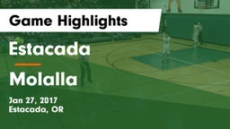 Estacada  vs Molalla  Game Highlights - Jan 27, 2017