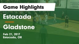 Estacada  vs Gladstone  Game Highlights - Feb 21, 2017