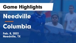 Needville  vs Columbia  Game Highlights - Feb. 8, 2022