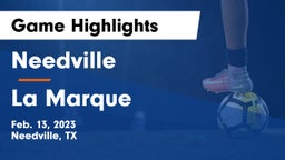 Needville  vs La Marque  Game Highlights - Feb. 13, 2023