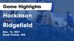 Hockinson  vs Ridgefield  Game Highlights - Dec. 13, 2021