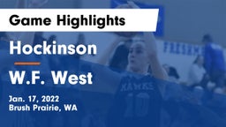 Hockinson  vs W.F. West  Game Highlights - Jan. 17, 2022