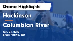 Hockinson  vs Columbian River  Game Highlights - Jan. 24, 2022