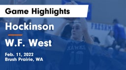 Hockinson  vs W.F. West  Game Highlights - Feb. 11, 2022