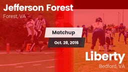 Matchup: Jefferson Forest vs. Liberty  2016